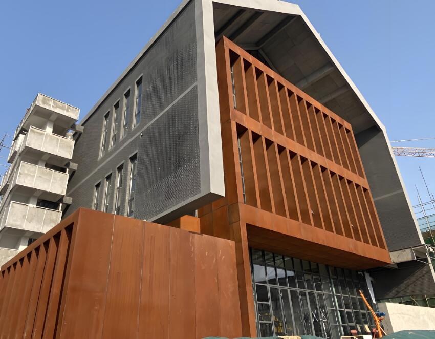 浑南耐候钢幕墙