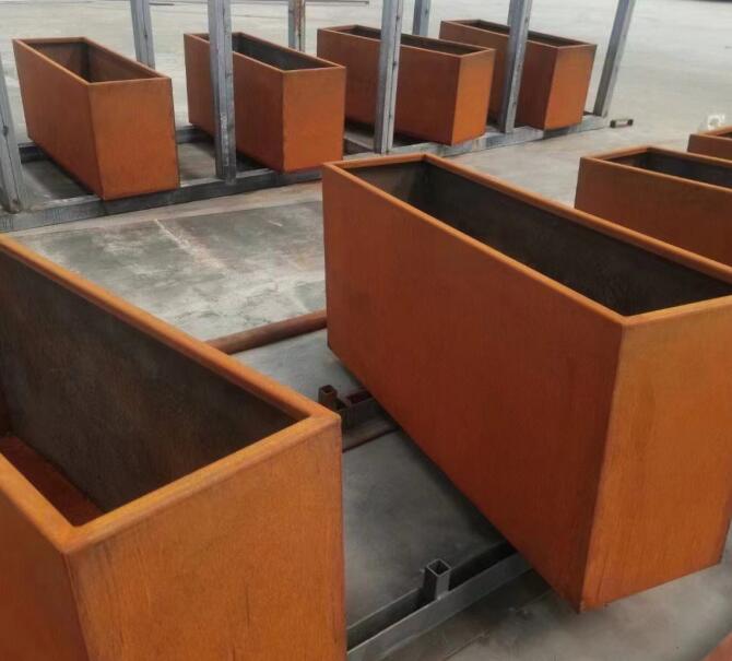 浑南耐候钢花箱